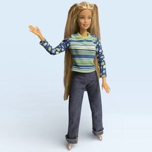 Barbie Pop Sensation Doll #55630 2002 & 1999 School Rules Fashion Avenue Outfit